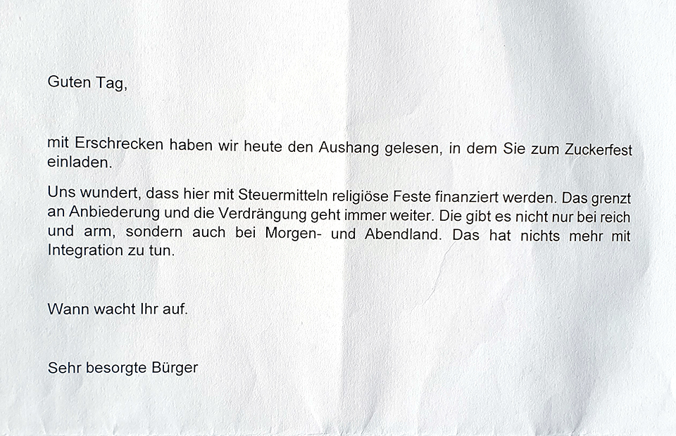 Post aus der Nachbarschaft