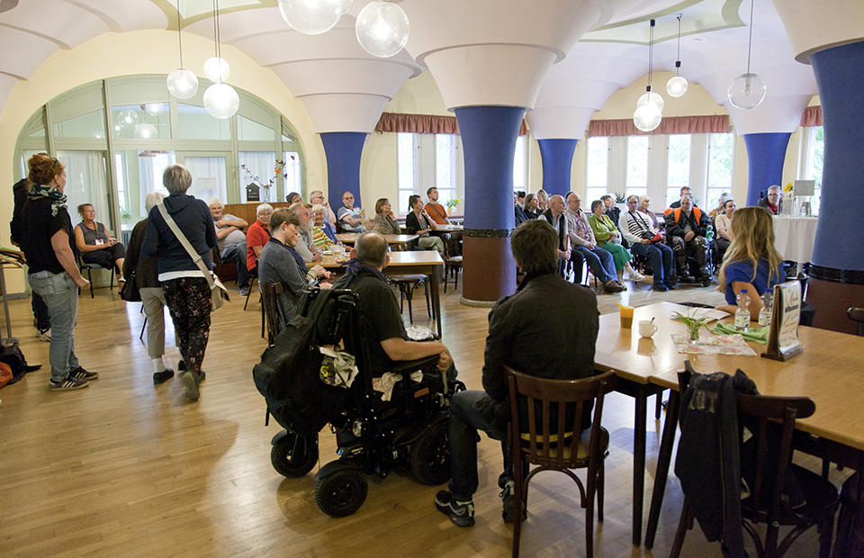 Bilck in den Saal