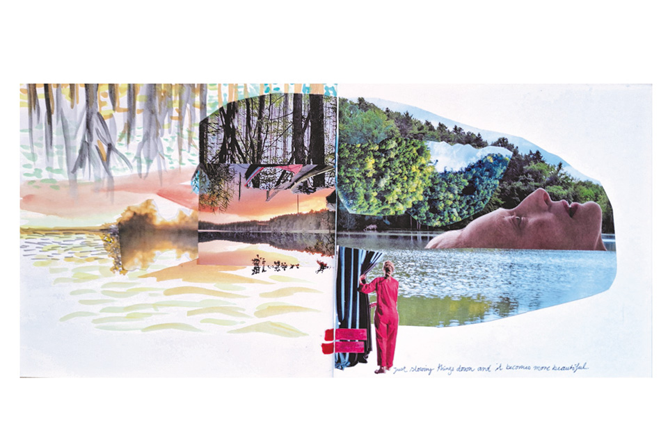 Salon Hochkeppel - Collage von Constanze Böckmann