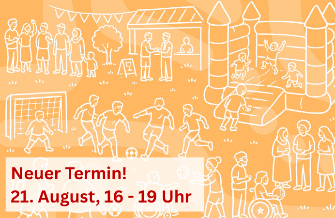 Sportfest-Bild mit Datum und Uhrzeit